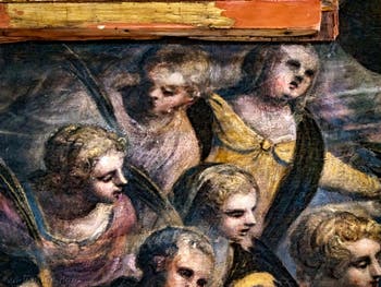 Tintorettos Märtyrerinnen des Paradieses im Dogenpalast in Venedig