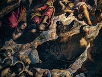 Tintorettos Paradies, Noah und seine Arche, im Dogenpalast in Venedig