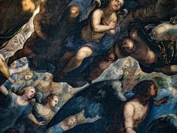 Les anges du Paradis de Tintoret au Palais des Doges de Venise