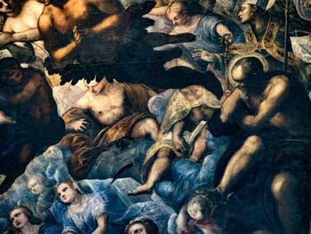 Tintorettos Paradies, Heilige und Märtyrer, im Dogenpalast in Venedig