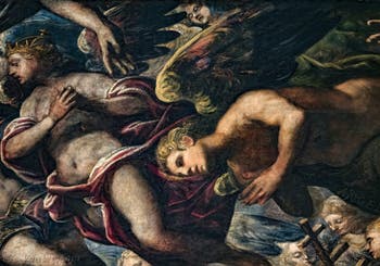 Tintorettos Paradies und seine Engel im Dogenpalast in Venedig