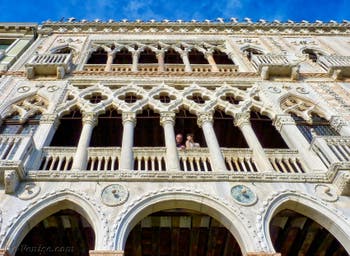 Le Palais de la Ca' d'Oro à Venise en Italie