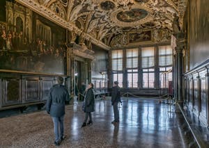 Salle des Quatre Portes du Palais des Doges à Venise