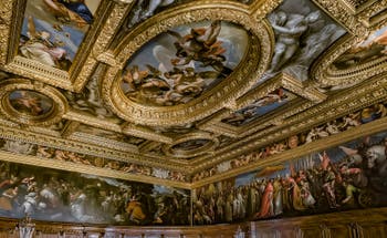 Salle du Conseil des Dix du Palais des Doges à Venise