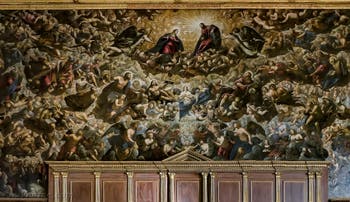 Tintoretto's Paradise in the Great Council Hall of the Doge's Palace in Venice