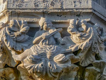 Chapiteau du Palais des Doges à Venise