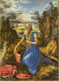 Albrecht Dürer - saint Jérôme Pénitent 1497.
