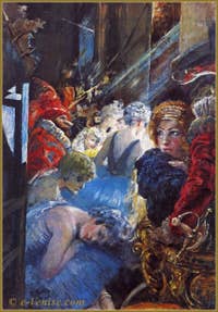 Mariano Fortuny : Les coulisses de la Scala de Milan 1934