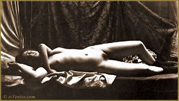 Laughing Nude by Mariano Fortuny