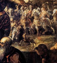 Le Tintoret, L'Adoration des Rois Mages, à la Scuola Grande San Rocco à Venise