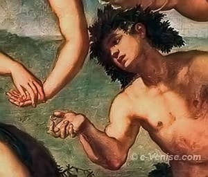 Tintoret Ariane Vénus et Bacchus