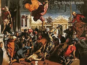 Tintoret le Miracle de Saint-Marc délivrant l'esclave