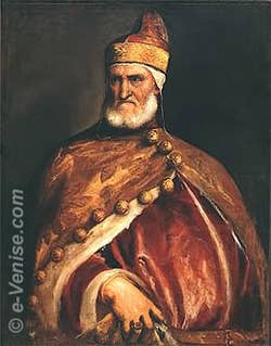 Le Doge Andrea Gritti par Le Titien