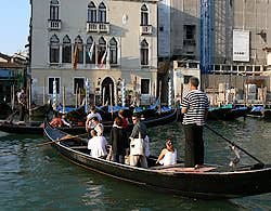 Das Traghetto in Venedig