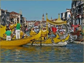 Regata Storica, der historische Umzug in Venedig
