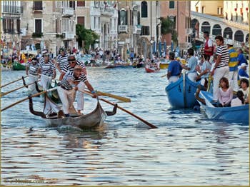 Regata Storica de Venise, la régate des Gondolini