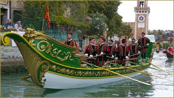 Regata Storica of Venice, the historic procession