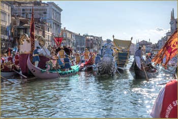 La Regata Storica, la Régate Historique de Venise, cortège historique et sportif