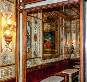Le Café Florian, place Saint-Marc à Venise.