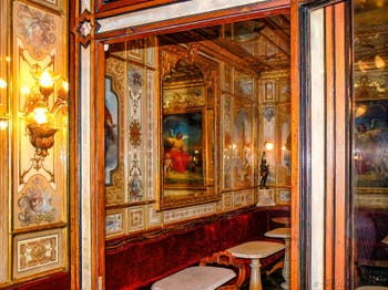 Le Café Florian, place Saint-Marc à Venise.