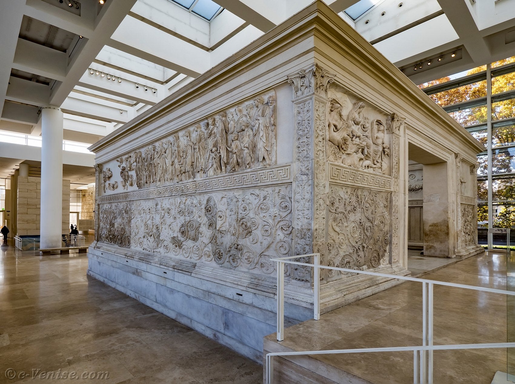 Ara Pacis Rome Altar Of Peace Emperor Augustus Rome Italy