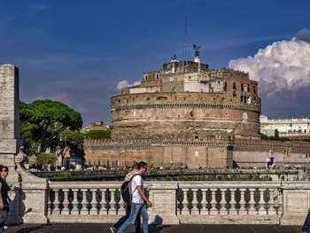 Le Château Saint-Ange, le Castel Sant'Angelo à Rome