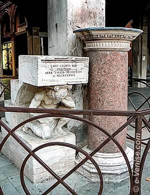 Le Bossu ou Gobbo du Rialto à Venise