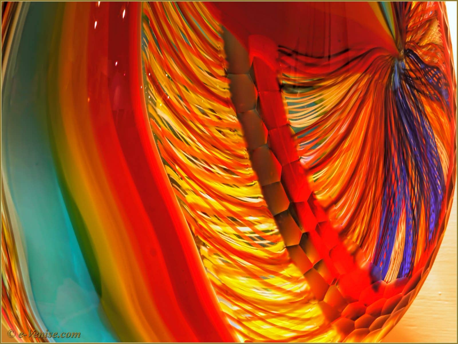 Schiavon Vases en Verre de Murano Venise