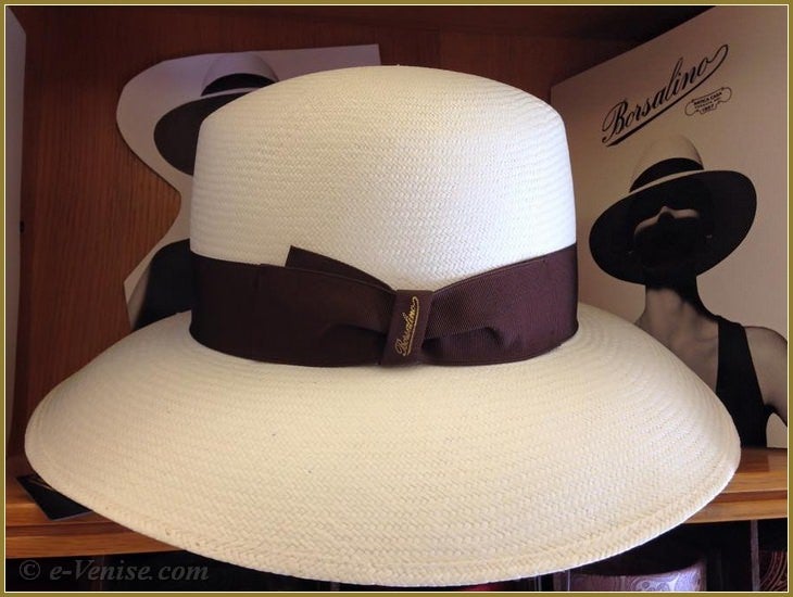 Buy Borsalino Montechristo fashion hats Venice Italy