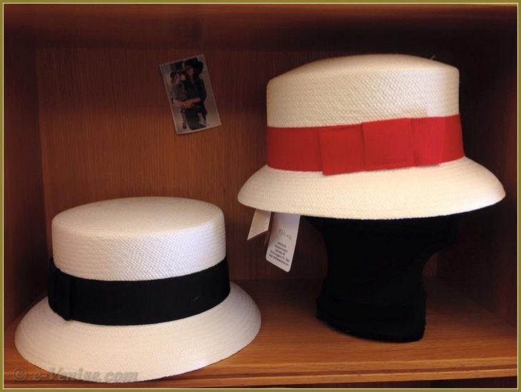 Buy Borsalino Montechristo fashion hats Venice Italy