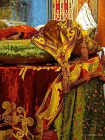 Tissus Mariano Fortuny Velours et Soie