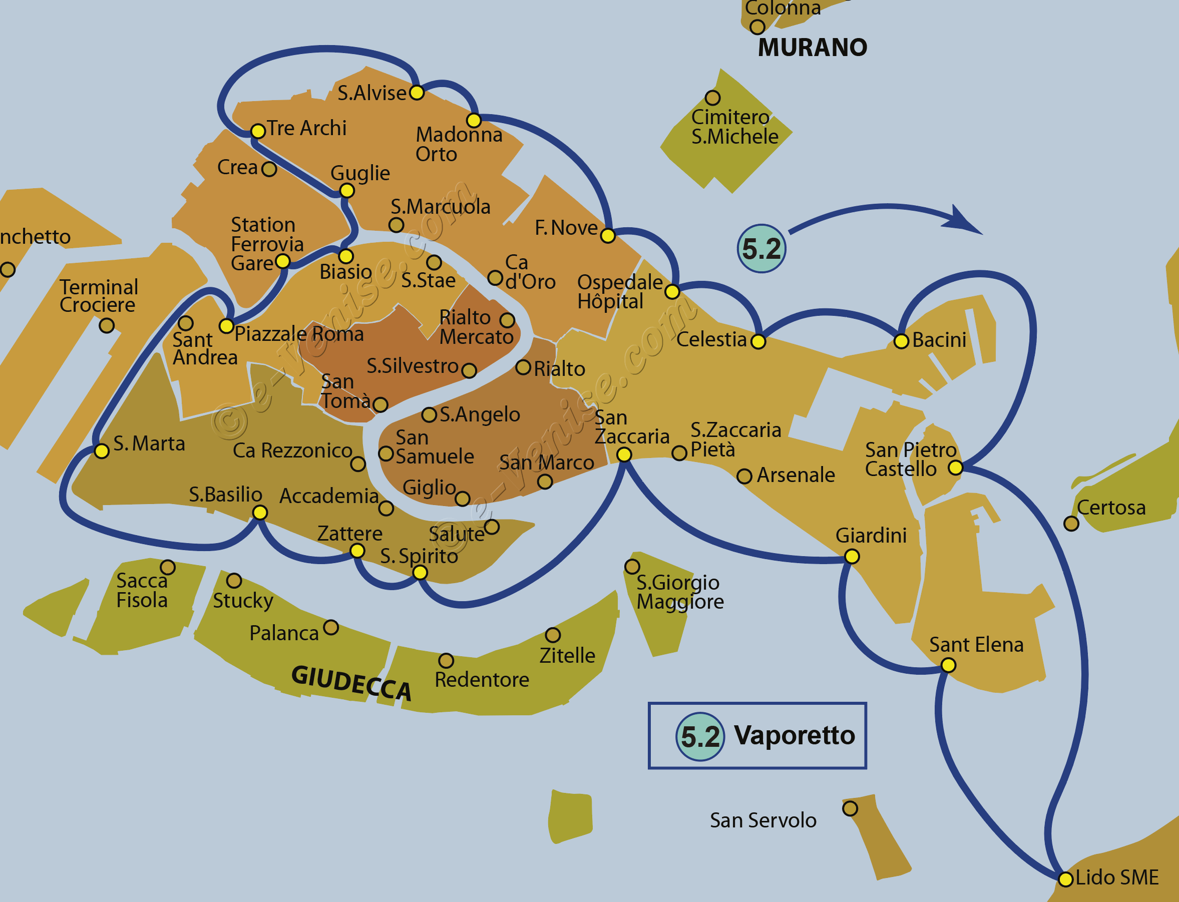 Le guide du Vaporetto à Venise : plan, prix, fonctionnement